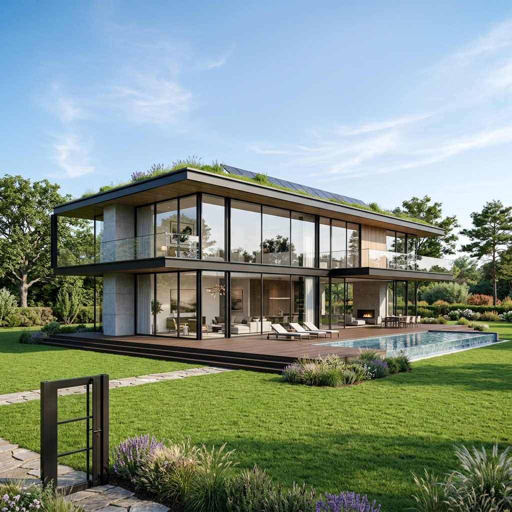 Modern Çelik Villa Modelleri