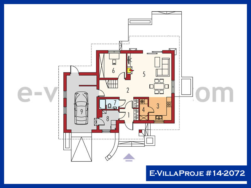 Leichtstahl-Villenprojekt #14 - 2072 Galeri Görseli 2