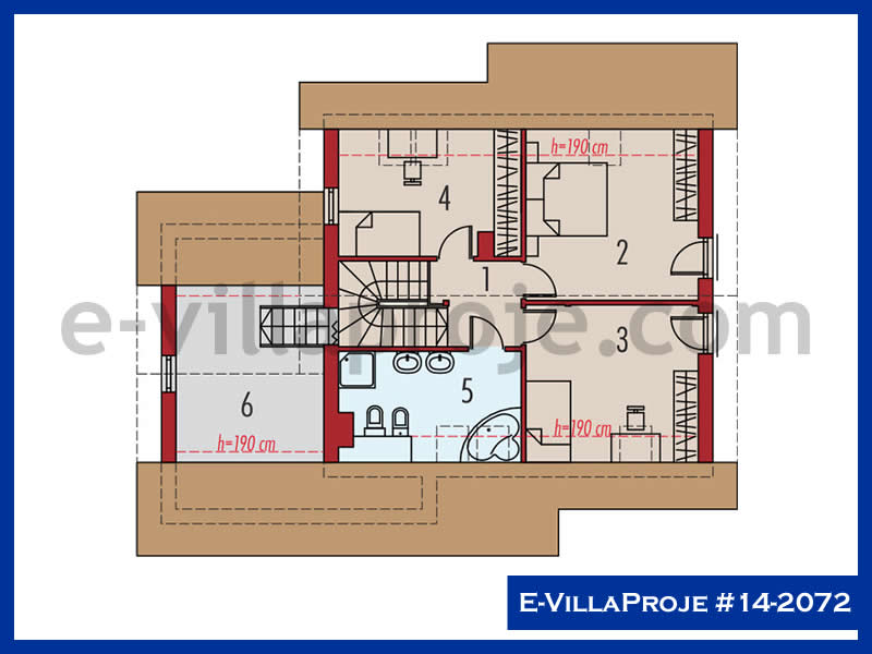 Leichtstahl-Villenprojekt #14 - 2072 Galeri Görseli 3
