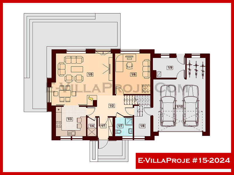 Leichtstahl-Villenprojekt #15 - 2024 Galeri Görseli 2