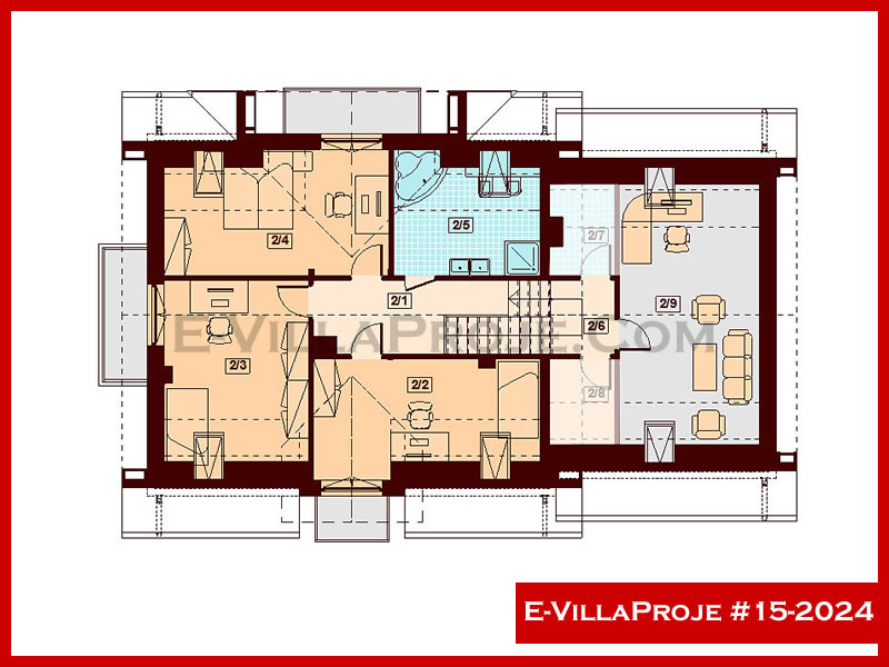 Leichtstahl-Villenprojekt #15 - 2024 Galeri Görseli 3