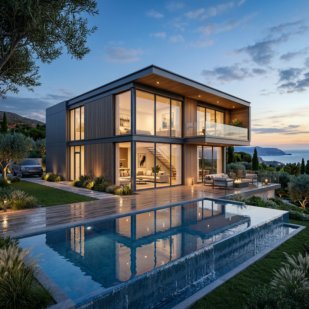 SerVilla steel villa export projects delivered worldwide
